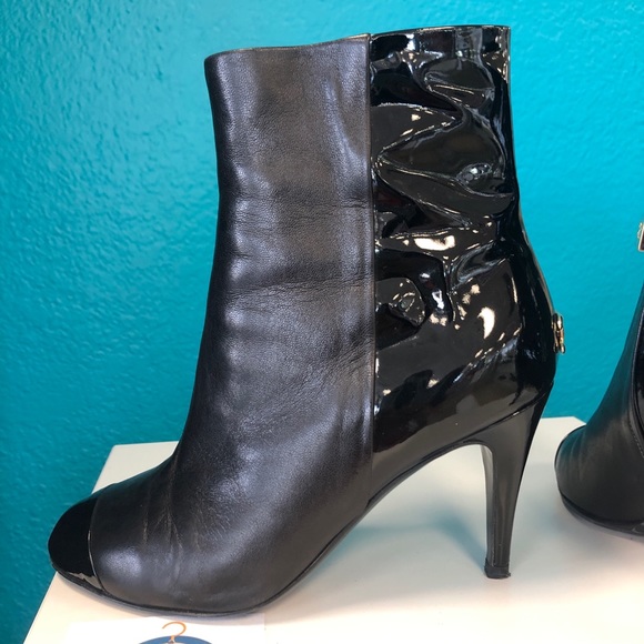 Chanel Black Heeled Bootie - Picture 6 of 8